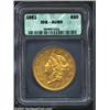 Image 1 : 1851 $20 AU50 ICG.
