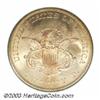 Image 2 : 1857-S $20 Narrow Serif MS64 PCGS.