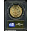 Image 4 : 1857-S $20 Narrow Serif MS64 PCGS.