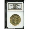 Image 3 : 1857-S $20 MS65 NGC.