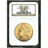Image 3 : 1857-S $20 MS66 NGC.
