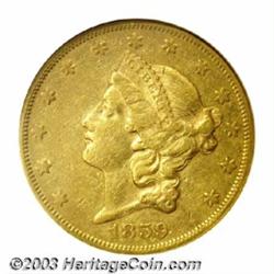 1859 $20 XF45 ANACS.