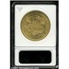 Image 2 : 1859-S $20 --Cleaned--ANACS. Unc Details, Net AU50.