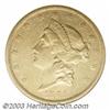 Image 1 : 1861-S $20 Paquet XF45 ANACS.