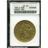 Image 3 : 1861-S $20 Paquet XF45 ANACS.