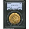 Image 1 : 1864-S $20 AU53 PCGS.