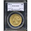 Image 1 : 1871-S $20 XF45 PCGS.