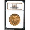 Image 1 : 1873 $20 Closed 3 AU58 NGC.