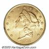 Image 1 : 1873 $20 Open 3 MS62 PCGS.