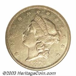 1874-CC $20 AU55 NGC.