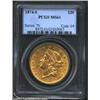 Image 1 : 1874-S $20 MS61 PCGS.