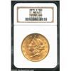 Image 3 : 1876-S $20 MS62 NGC.