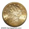 Image 1 : 1877-S $20 MS63 PCGS.