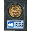 Image 4 : 1877-S $20 MS63 PCGS.