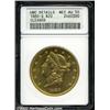 Image 1 : 1880-S $20 --Cleaned--ANACS. Unc Details, Net AU50.