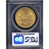 Image 2 : 1887-S $20 MS61 PCGS.