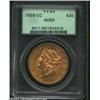 Image 1 : 1889-CC $20 AU50 PCGS.