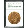 Image 1 : 1889-CC $20 --Cleaned--ANACS. Unc Details, Net AU55.