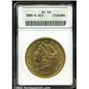Image 1 : 1889-S $20 AU58 ANACS.