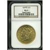 Image 3 : 1890-CC $20 MS61 NGC.