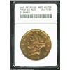 Image 1 : 1892-CC $20 --Cleaned--ANACS. Unc Details, Net AU50.