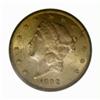 Image 3 : 1892-S $20 MS63 ICG.