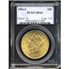 Image 1 : 1896-S $20 MS62 PCGS.