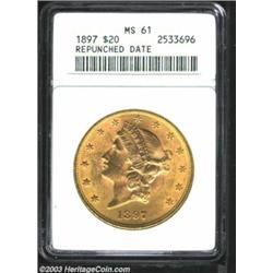 1897 $20 MS61 ANACS.