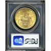 Image 4 : 1899-S $20 MS64 PCGS.