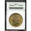 Image 1 : 1900 $20 MS61 ANACS.