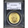 Image 1 : 1904 $20 MS62 PCGS.