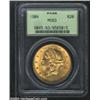 Image 1 : 1904 $20 MS63 PCGS.