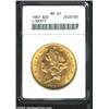 Image 1 : 1907 $20 MS61 ANACS.