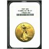 Image 3 : 1907 $20 High Relief, Wire Rim MS61 NGC.