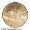 Image 2 : 1907 $20 Arabic Numerals MS65 PCGS.