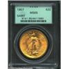 Image 3 : 1907 $20 Arabic Numerals MS65 PCGS.