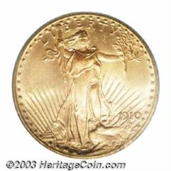 1910-S $20 MS65 PCGS.