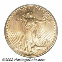 1913-S $20 MS64 PCGS.