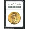 Image 1 : 1914 $20 MS63 ANACS.