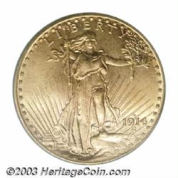1914-D $20 MS65 PCGS.
