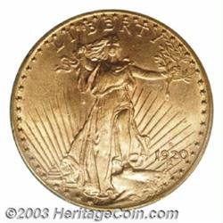 1920-S $20 MS61 PCGS.