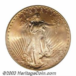 1923-D $20 MS66 PCGS.