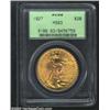 Image 1 : 1927 $20 MS63 PCGS.