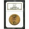 Image 1 : 1927 $20 MS65 NGC.