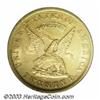 Image 1 : 1853 $20 Assay Office Twenty Dollar, 900 Thous. AU53 PCGS.