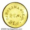 Image 2 : (1842-52) G$1 A.Bechtler Dollar, 27G. 21C. MS61 PCGS.