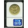 Image 4 : 1855 $20 Kellogg &amp; Co. Twenty Dollar MS62 NGC.