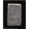 Image 2 : San Francisco Mint Silver Assay Ingot.