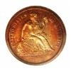 Image 1 : 1869 10C Ten Cents, Judd-715, Pollock-794, R.7, PR64 Red PCGS.
