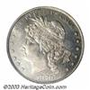 Image 1 : 1879 $1 Goloid Metric Dollar, Judd-1626, Pollock-1822, R.6(?), PR62 PCGS.